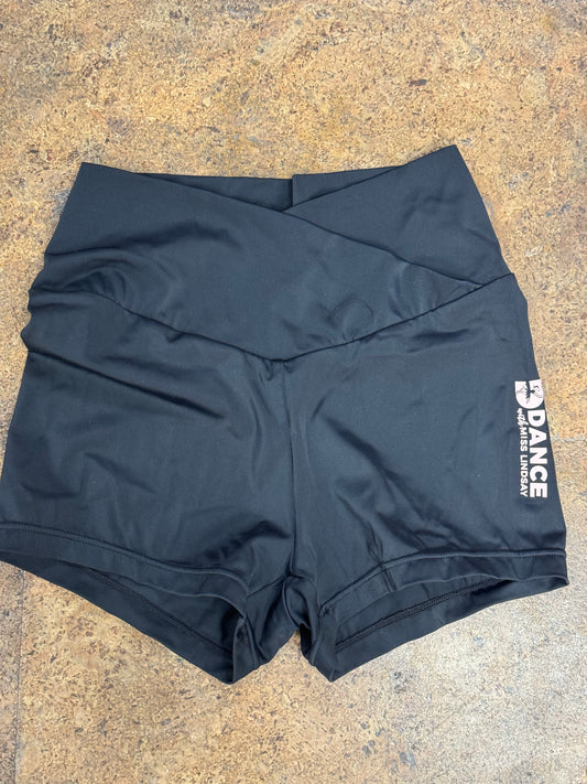 Black child and adult size DWML booty shorts