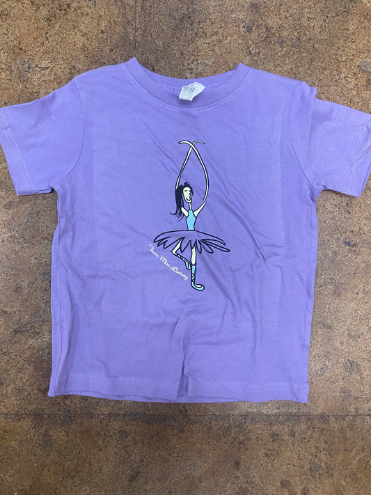 Lavender DWML Ballerina T-Shirt Toddler Size